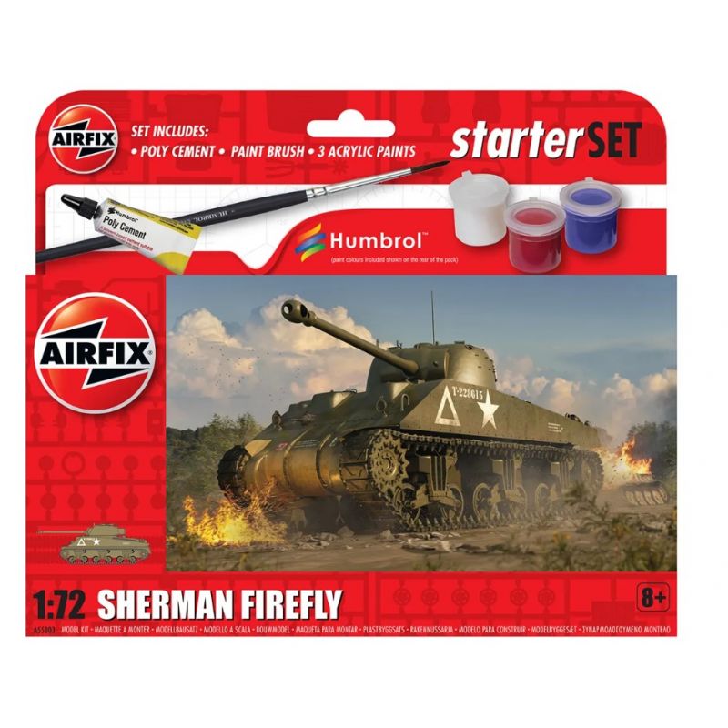 Airfix 55003 Sherman Firefly makett szett